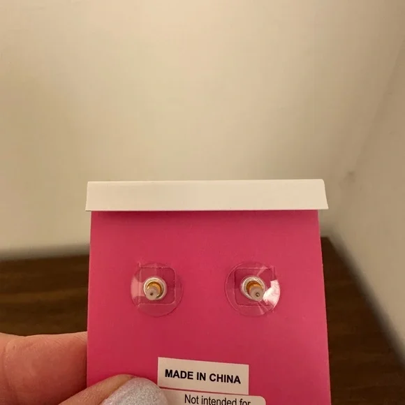 Betsey Johnson Lobster Earrings - Picture 2 of 4